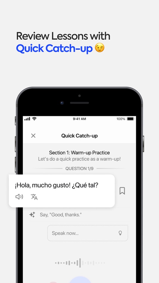 #9. Speak: Language Learning (iOS) بواسطة: Speakeasy Labs