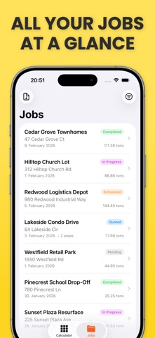 Asphalt Paving Calculator screenshot