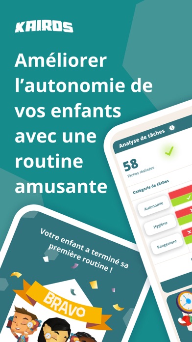 Screenshot #1 pour Kairos - Routine pour enfants