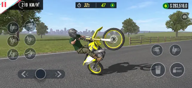Wheelie Life: Soccer Moto Bike iPhone screenshot 3