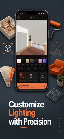 Redesign Home: 3D Room Scanner iPhone screenshot