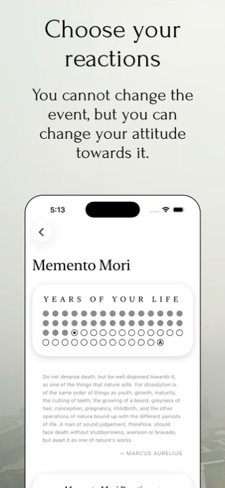 Aurelius: Daily Stoic Screenshot 2 of 5