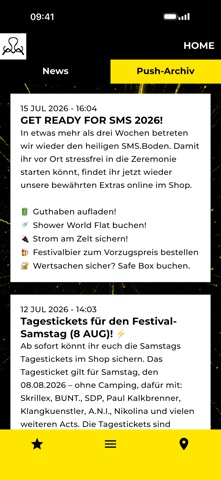 SonneMondSterne Festival screenshot