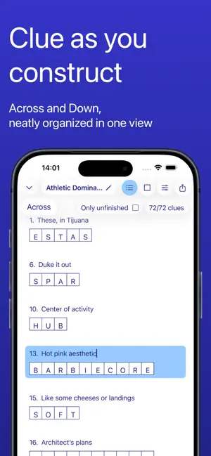 Crossworks: Crossword Editor screenshot 3