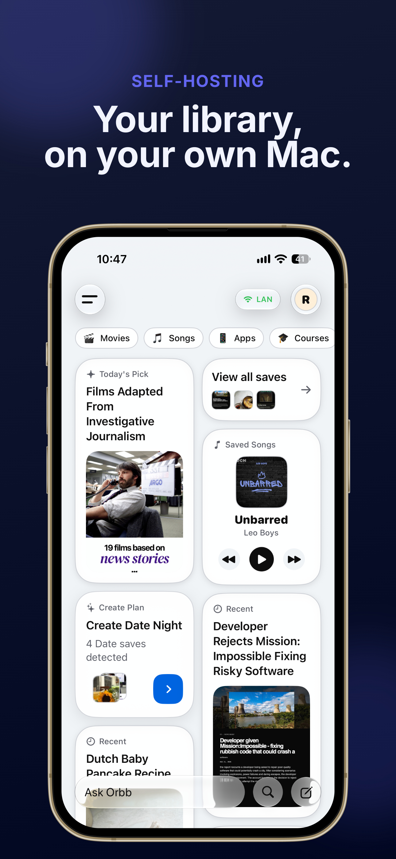 Orbb - Bookmark Everything screenshot 5