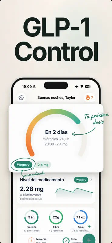 GLP 1 Tracker - Bajar de Peso screenshot 1 of 7