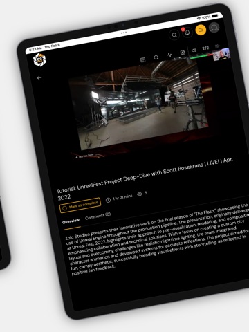 CG-Pro iPad screenshot