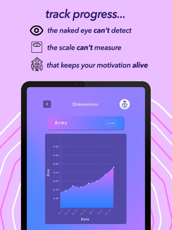 Kino Fitness iPad screenshot 6 - Health & Fitness app