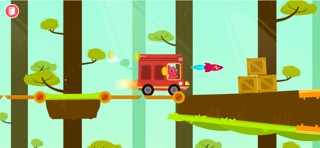 Dinosaur Car games for kids iPhone screenshot