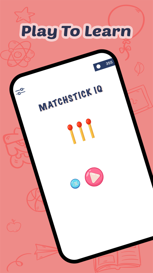 #1. Matchstick IQ - Amazing Puzzle (iOS) Bởi: Luan Tran