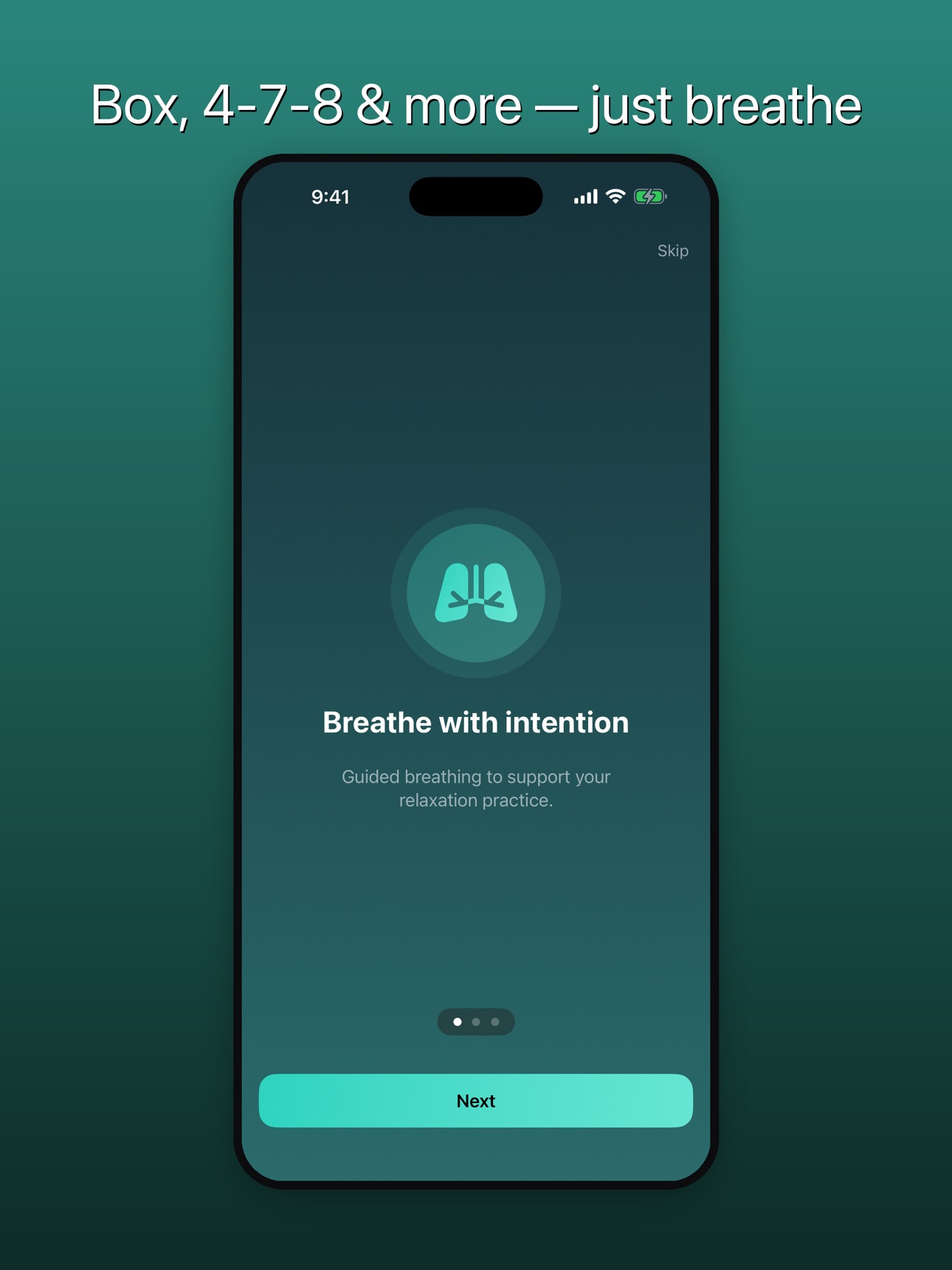 Screenshot 4 of BreathTide: Breathing Coach