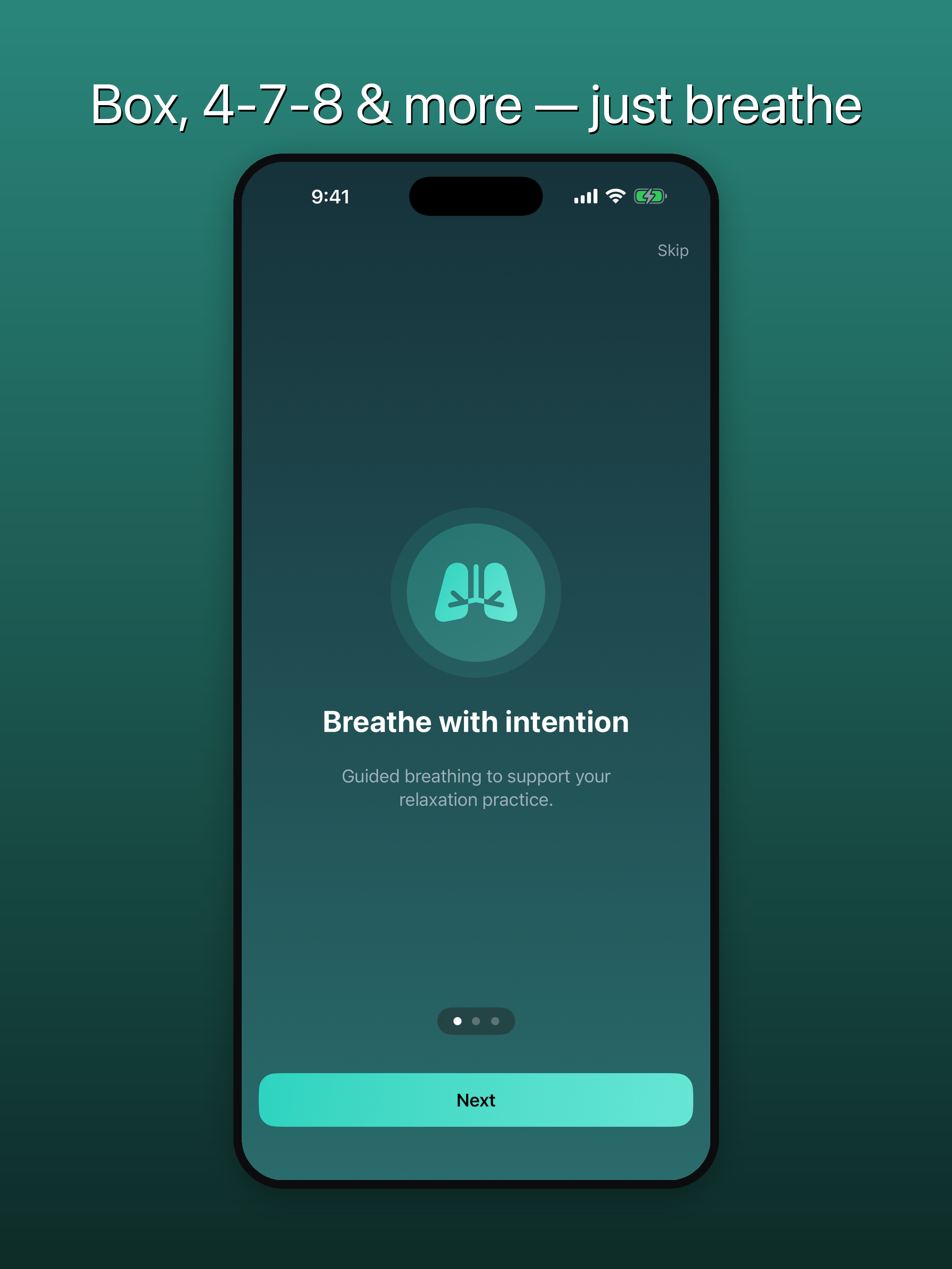 BreathTide: Breathing Coach screenshot 4