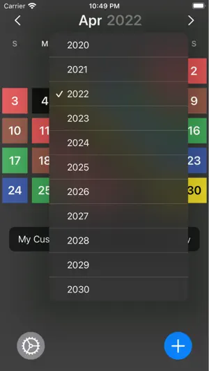 PostalCal screenshot 3