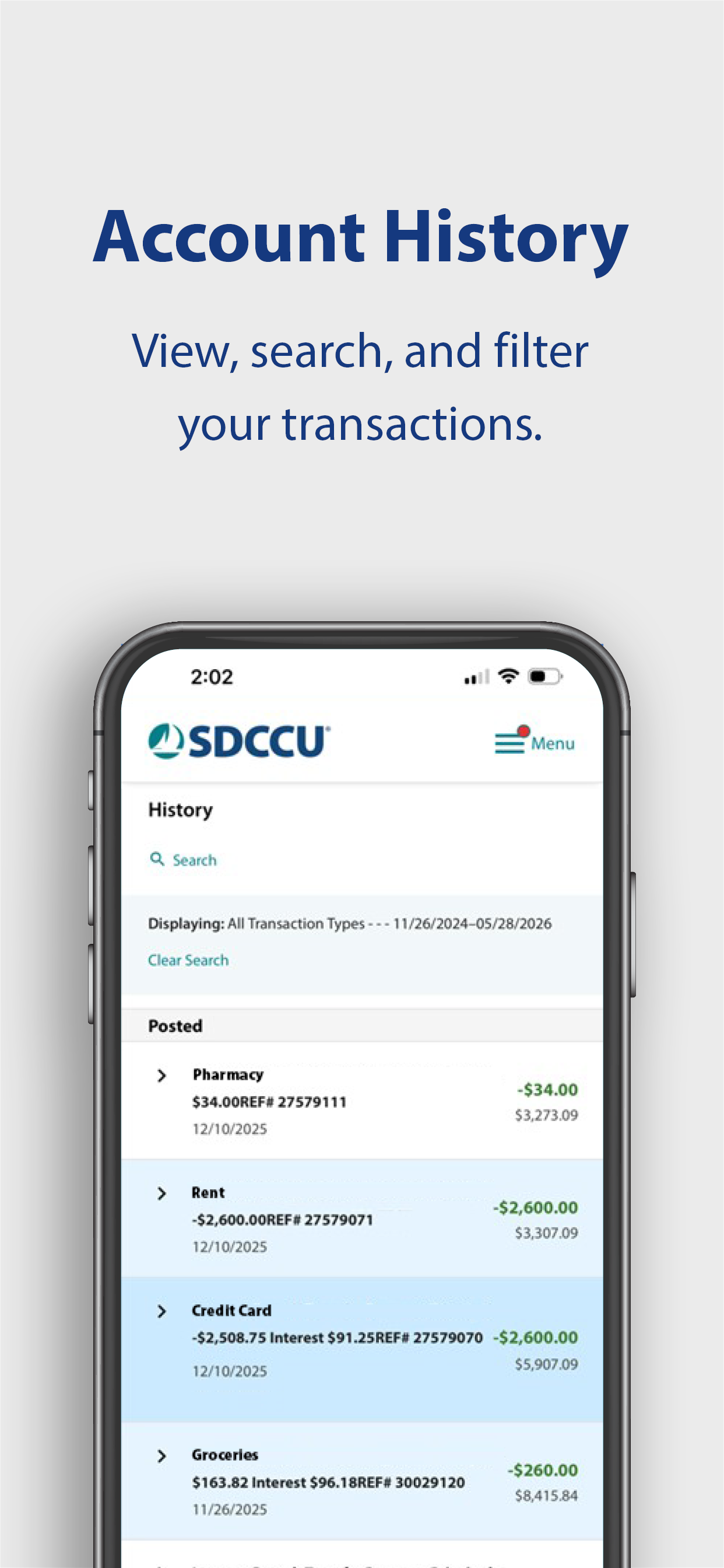 SDCCU screenshot 3