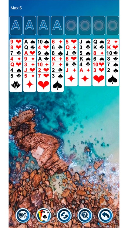 Freecell Solitaire Puzzle Game screenshot-3