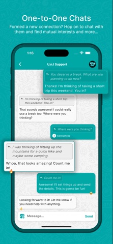 U.n.I - Exclusive Connections iPhone screenshot