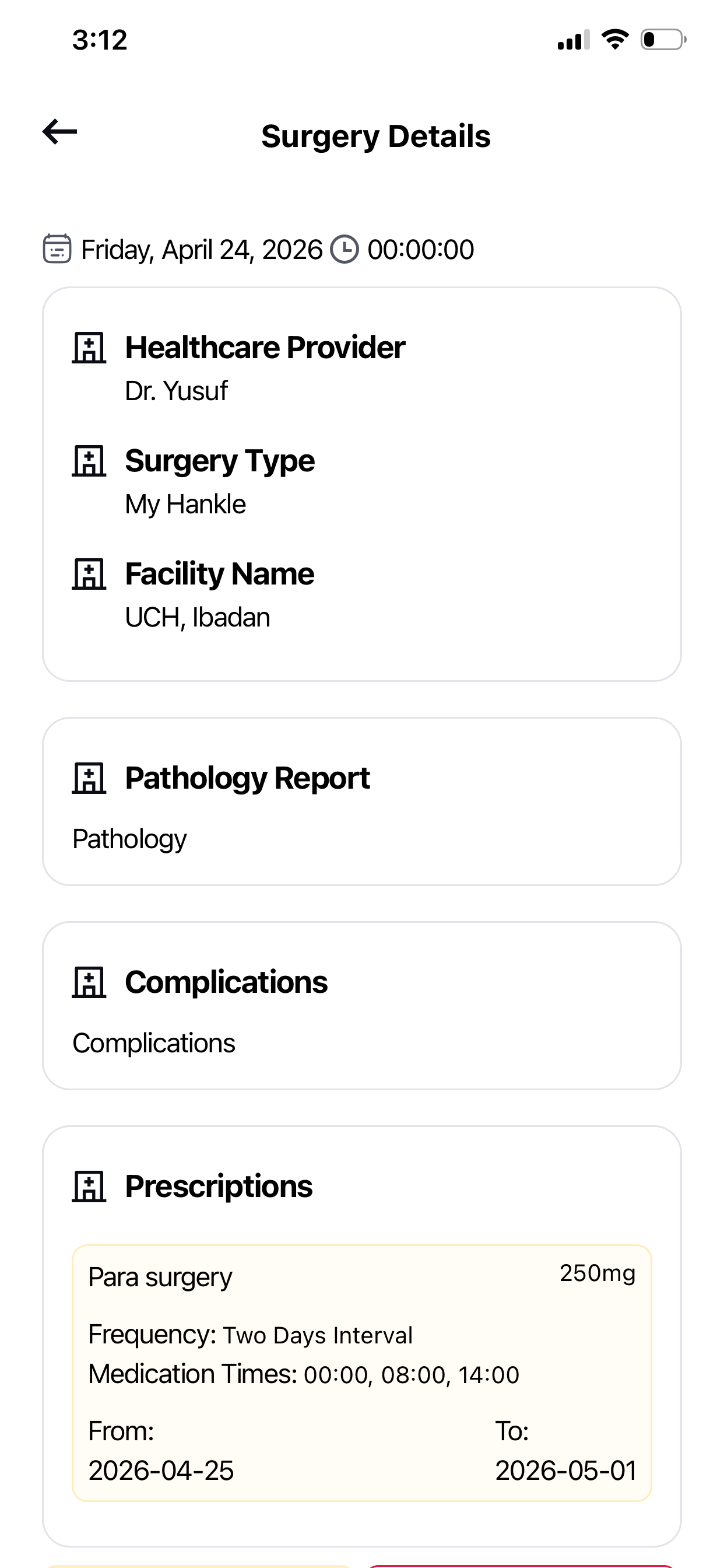 Sunshine Oncology Planner screenshot 6