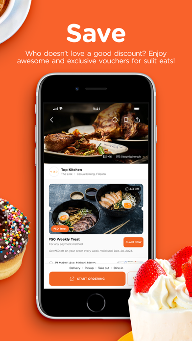 Booky - Food and Lifestyle Screenshot