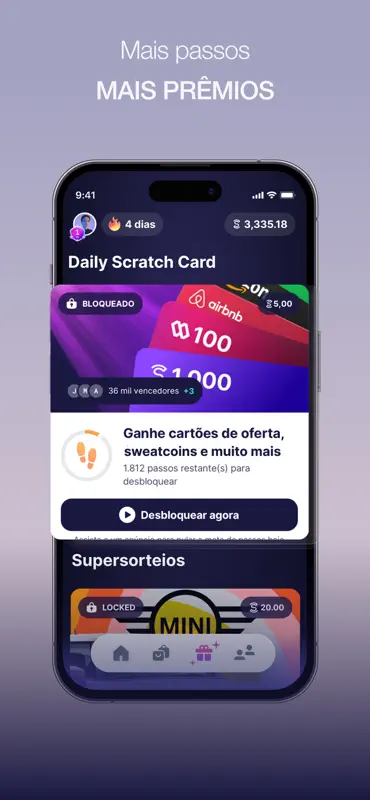 Sweatcoin - Fitness & Corrida screenshot 3 of 6