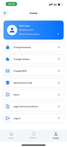 App screenshot