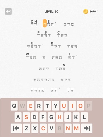 Wordgram Master iPad screenshot