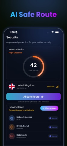 AI VPN- Fast & Secure iPhone screenshot