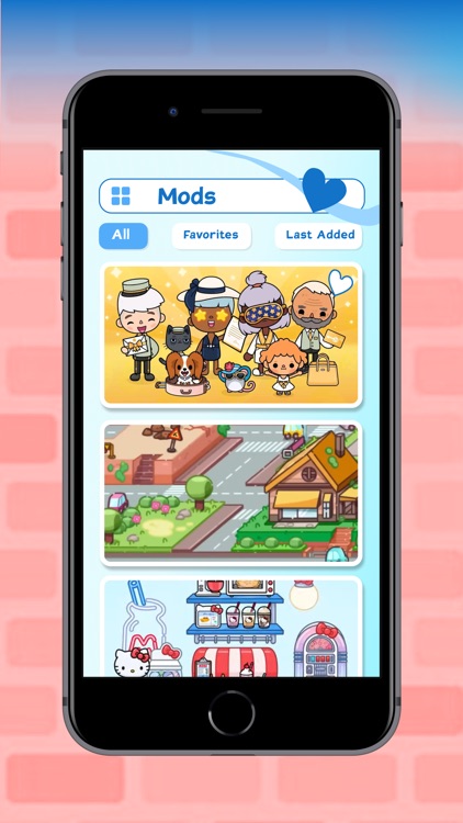 Toca World: Hairs & Eyes Mods. screenshot-7