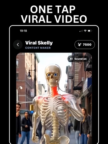AI Video Generator: Funderated iPad screenshot