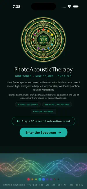 Photo Acoustic Therapy screenshot 1
