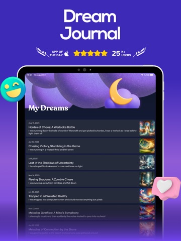 Voxdream: Dream Interpretation iPad screenshot