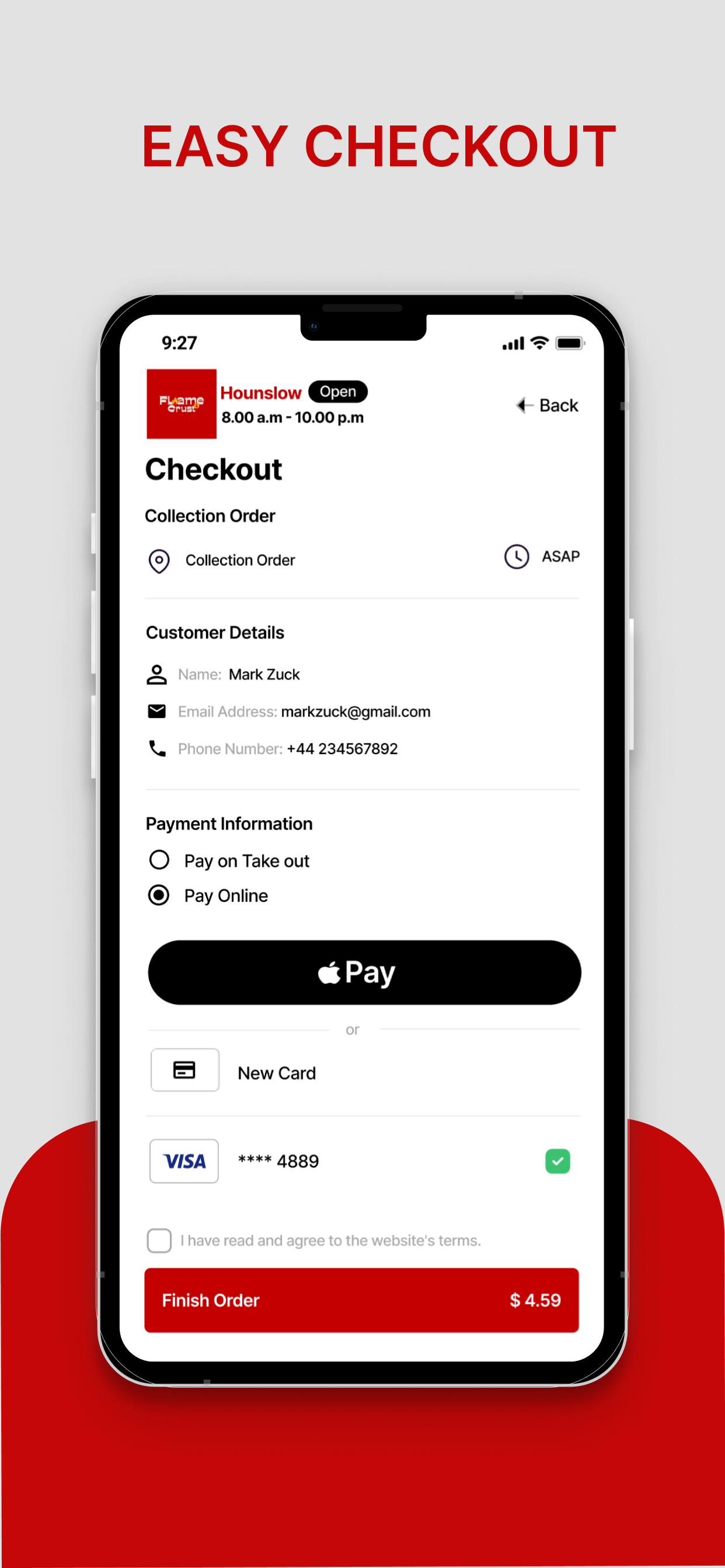 Mitakeaway screenshot 4