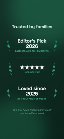 Nanny Hours : Nannix iPhone screenshot