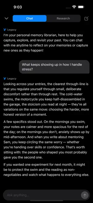Legacy: Journal screenshot 3
