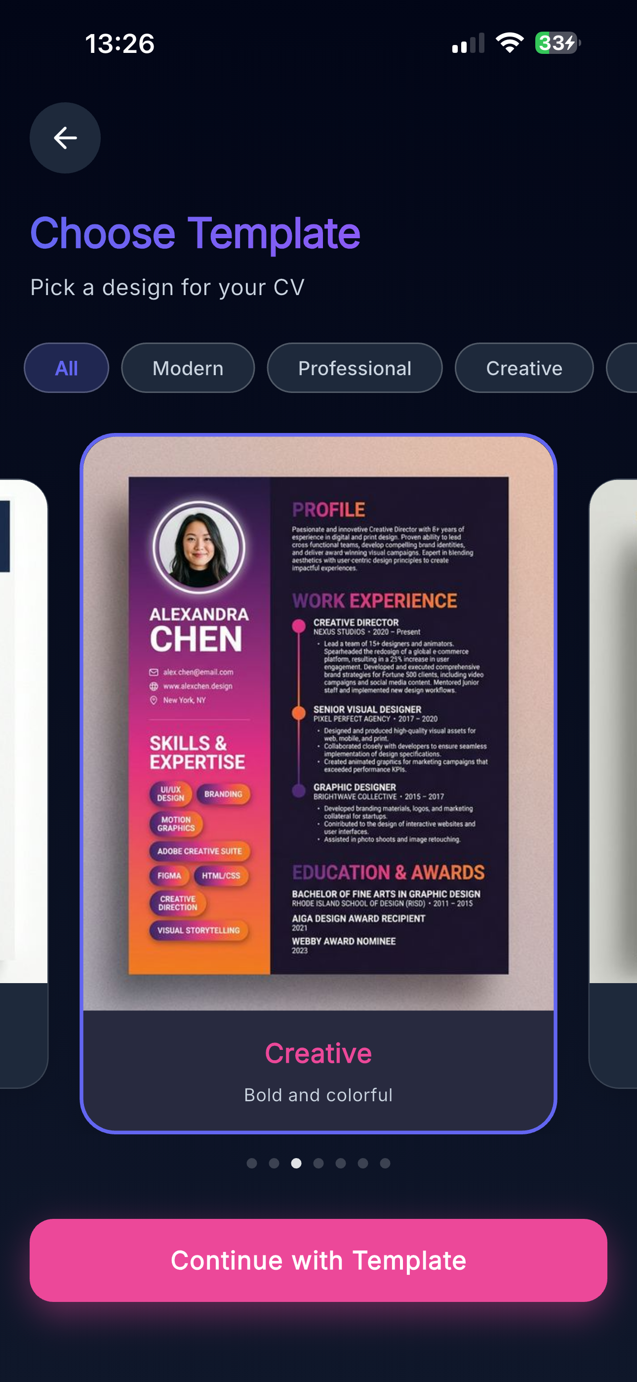 CV Maker Pro+ screenshot 2