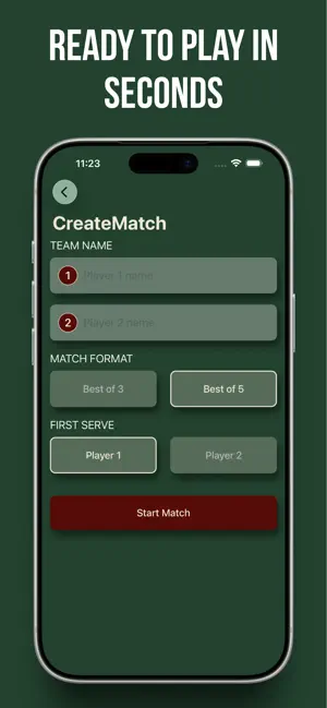 Tennis Score App screenshot 3