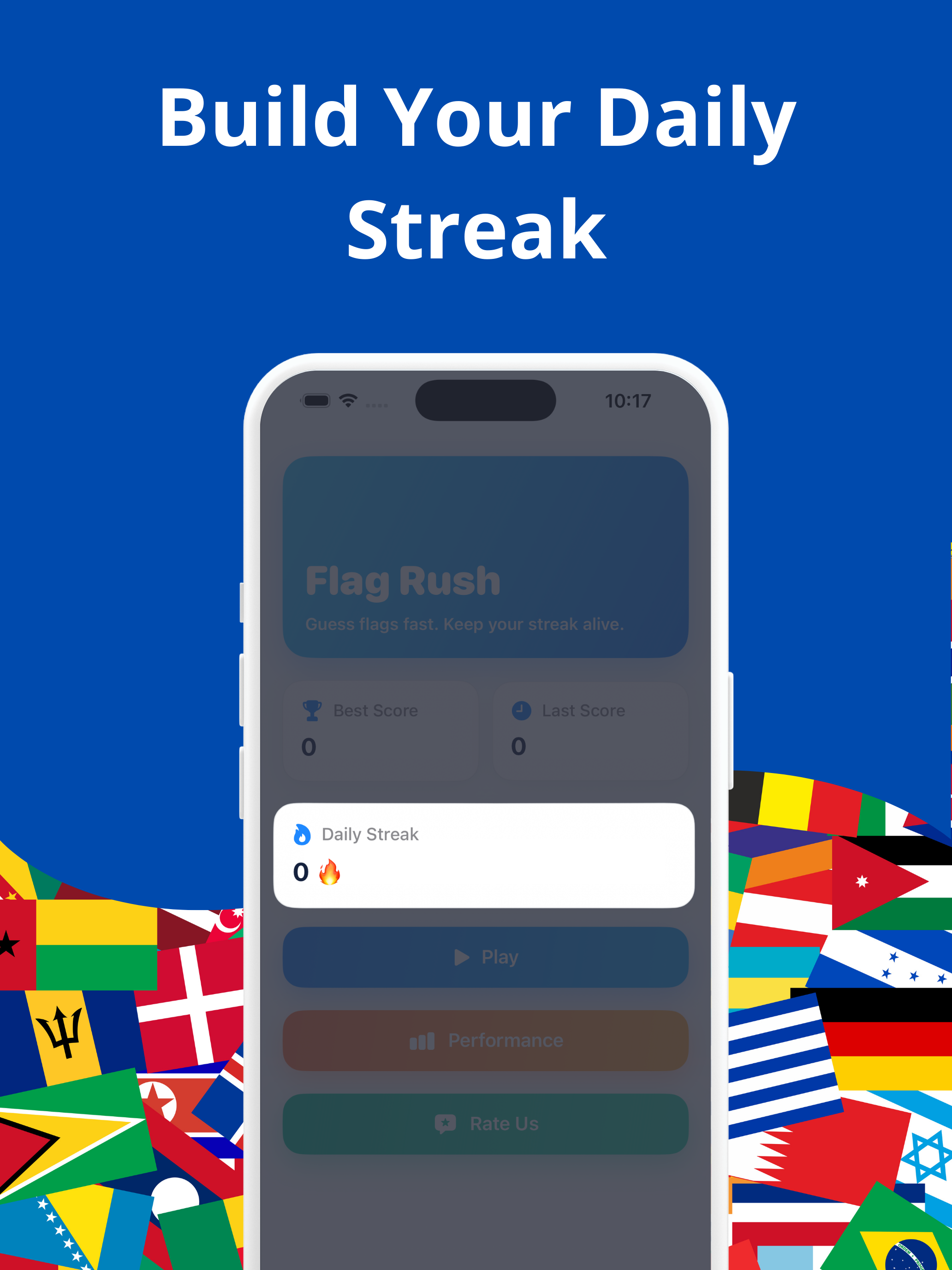 FlagRush: World Flags Quiz