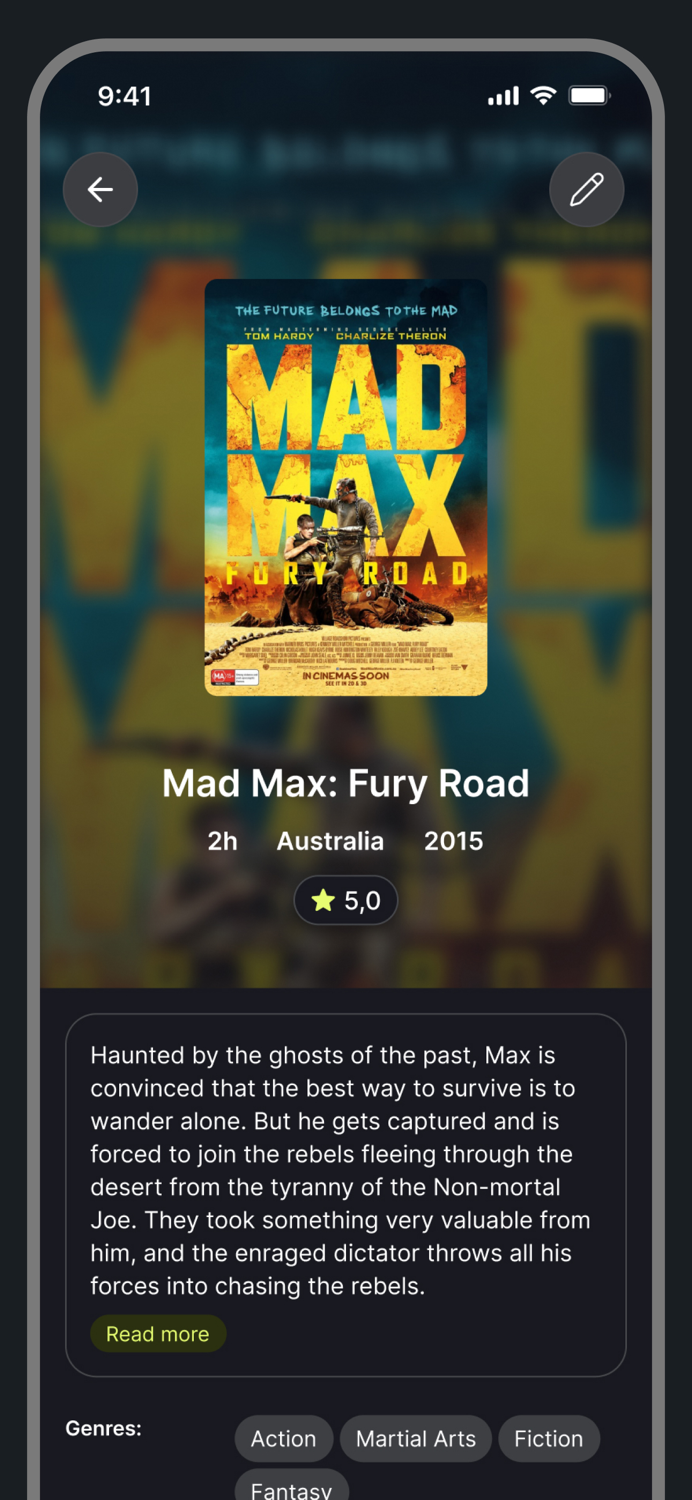 CineVerse - Movie Library