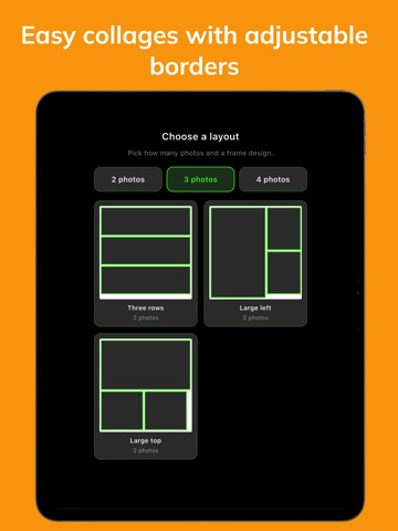 Photo Fusion Editor iPad screenshot
