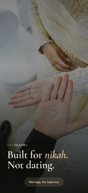 Fazool: Muslim Marriage, Nikah screenshot 1