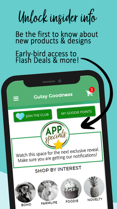 Gutsy Goodness Screenshot 2 - AppWisp.com Gutsy Goodness Screenshot 2 - AppWisp.com