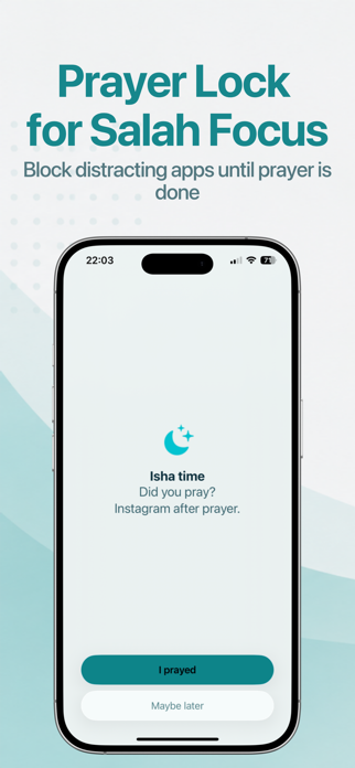 PrayLock: Salah Focus Screenshot 1 of 4