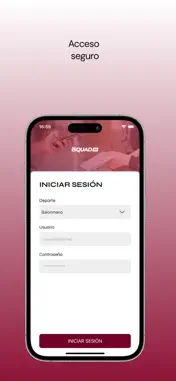 iSquad Accesos screenshot 1