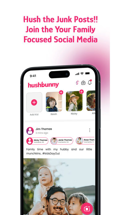 hushbunny iPhone screenshot 3 - Social Networking app