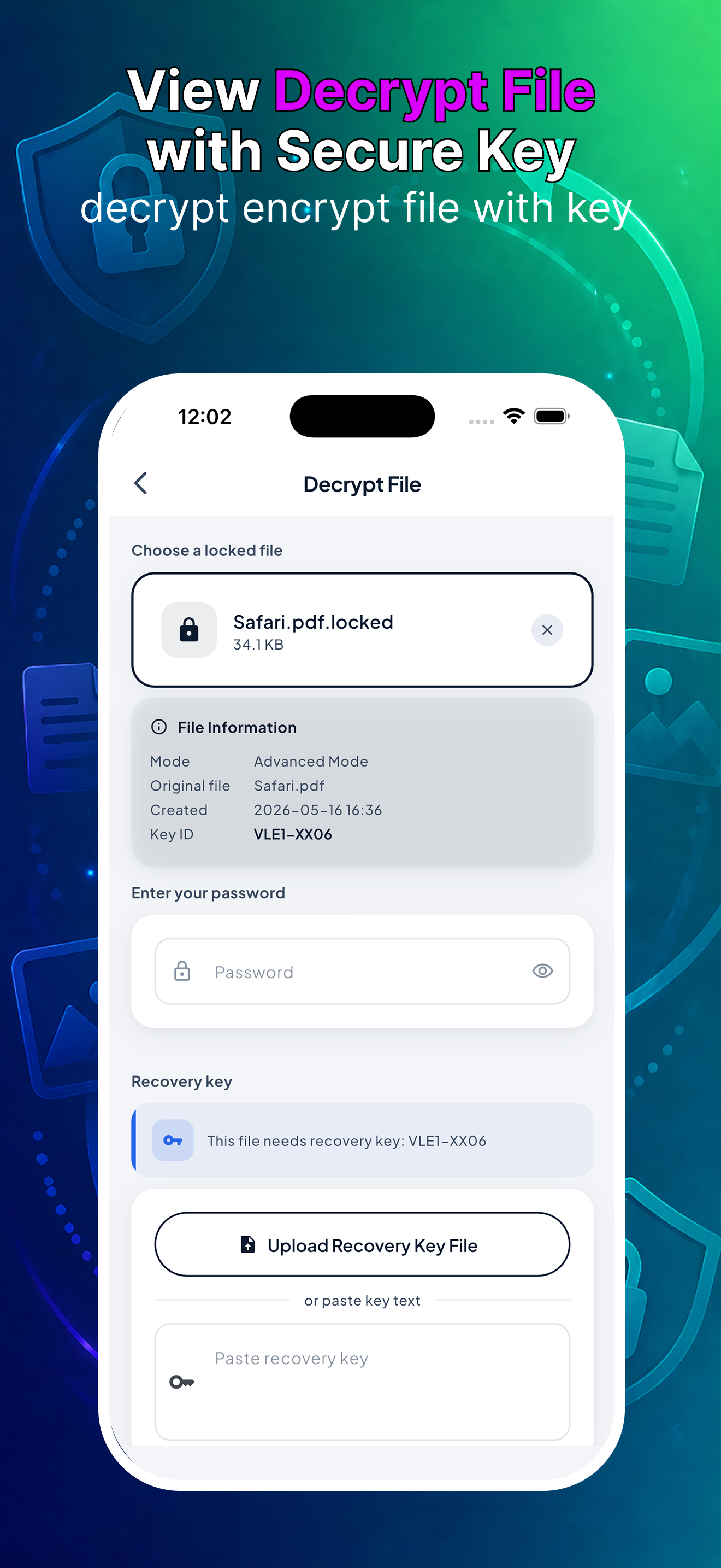 SecureFile – File Encryption