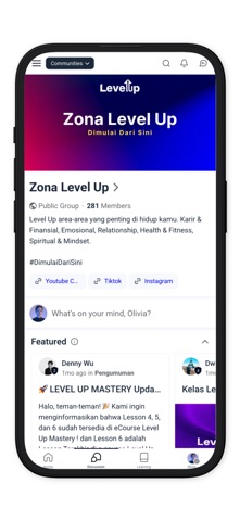 Zona Level Up iPhone screenshot