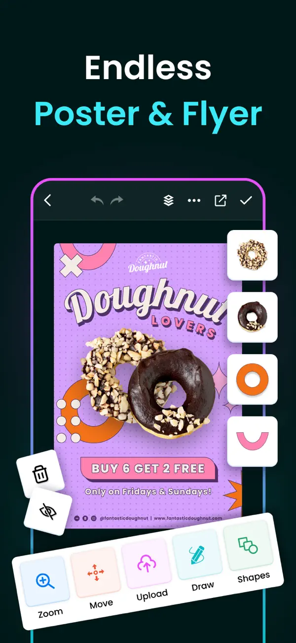 Screenshot #3 pour Poster Maker : Flyer Maker