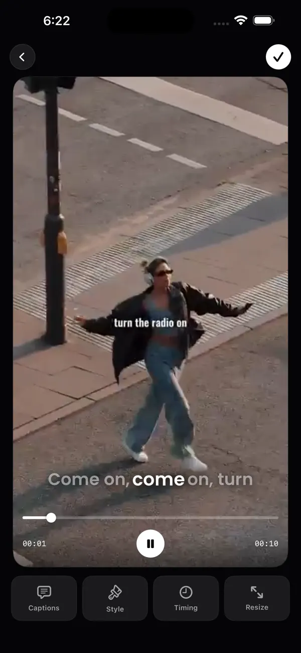 Screenshot #2 pour Auto Captions: AI Teleprompter