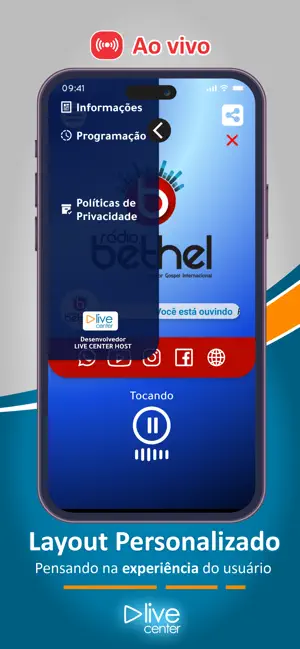 Rádio Bethel Play screenshot 3