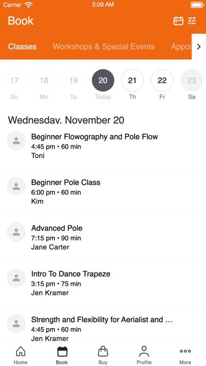 Athena Vertical Dance