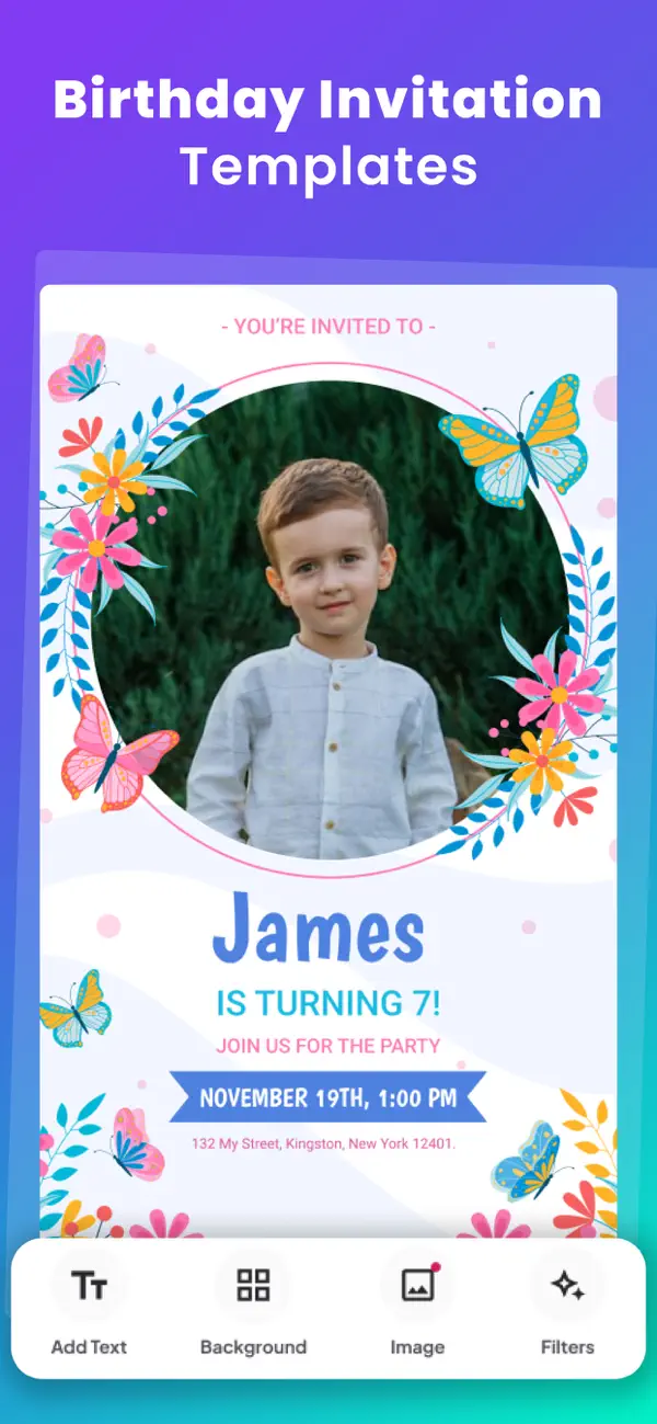 Screenshot #3 pour Invitations & Invite Maker
